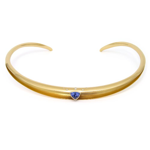 Tanzanite Neck Ring